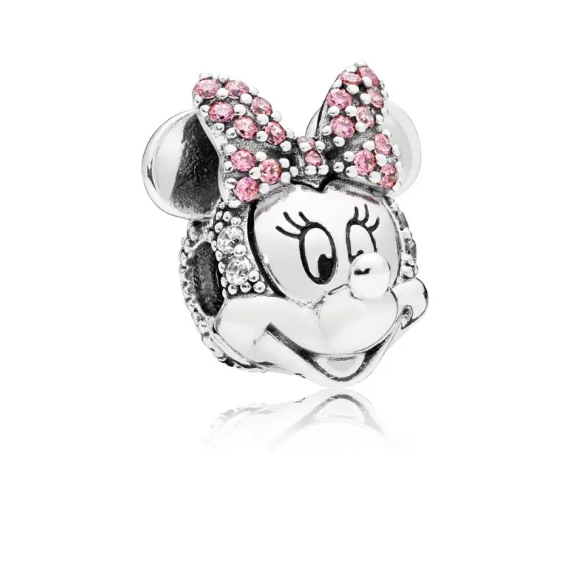 (kuva) Disney, Shimmering Minnie Portrait Clip - 797496CZS - Helat | PANDORA