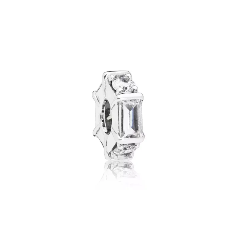 (kuva) Ice Sculpture Spacer - 797529CZ - Helat | PANDORA