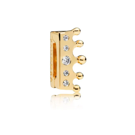 (kuva) PANDORA Reflexions Crown Clip Charm - 767599CZ - Helat | PANDORA