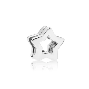 (kuva) PANDORA Reflexions Sleek Star Clip Charm - 797544 - Helat | PANDORA