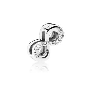 (kuva) PANDORA Reflexions Sparkling Infinity Clip Charm - 797580CZ - Helat | PANDORA