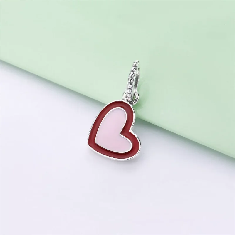 (kuva) Asymmetric Heart of Love Pendant Charm - 797820ENMX - Helat | PANDORA - Näytä 2