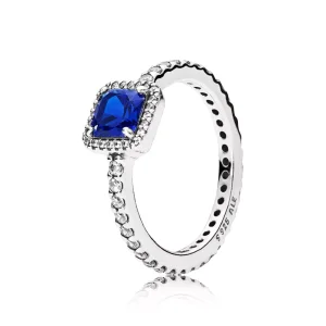 (kuva) Blue Timeless Elegance, ring - 190947NBT - Sormukset | PANDORA