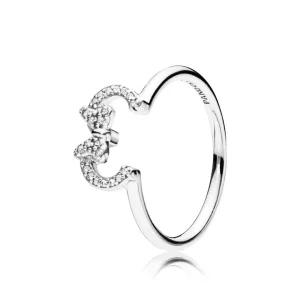 (kuva) Disney, Minnie Silhouette Ring - 197509CZ - Sormukset | PANDORA