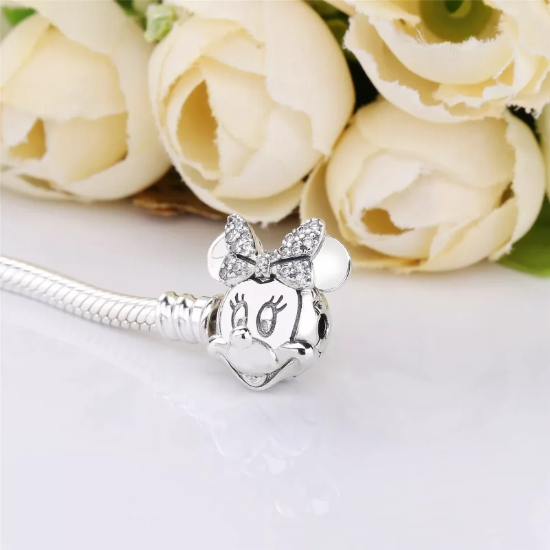 (kuva) Disney, Moments Shimmering Minnie Portrait Bracelet - 597770CZ - Rannekorut | PA - Näytä 2