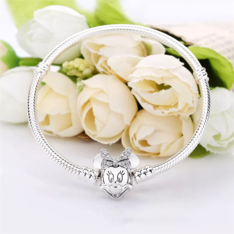 (kuva) Disney, Moments Shimmering Minnie Portrait Bracelet - 597770CZ - Rannekorut | PA - Näytä 5