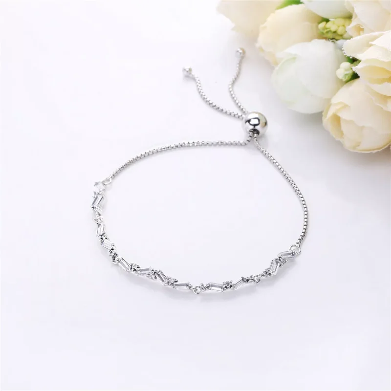 (kuva) Glacial Beauty Sliding Bracelet - 597558CZ - Rannekorut | PANDORA - Näytä 2