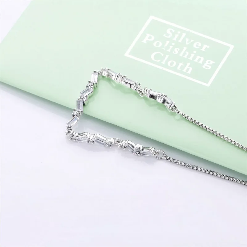 (kuva) Glacial Beauty Sliding Bracelet - 597558CZ - Rannekorut | PANDORA - Näytä 4