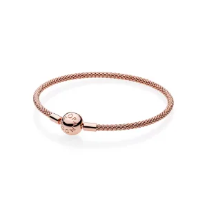 (kuva) Moments PANDORA Rose Mesh Bracelet - 586543 - Rannekorut | PANDORA