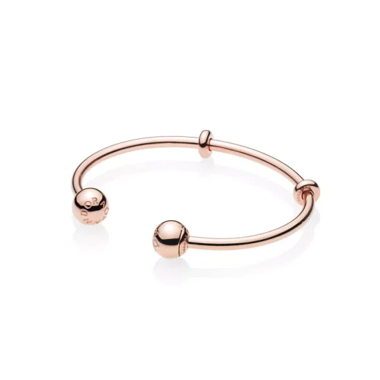 (kuva) Moments PANDORA Rose Open Bangle - 586477 - Rannekorut | PANDORA