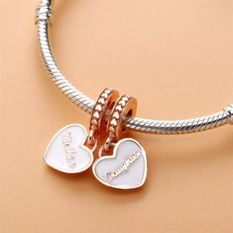 (kuva) Mother & Daughter Hearts - 782072EN23 - Helat | PANDORA - Näytä 4