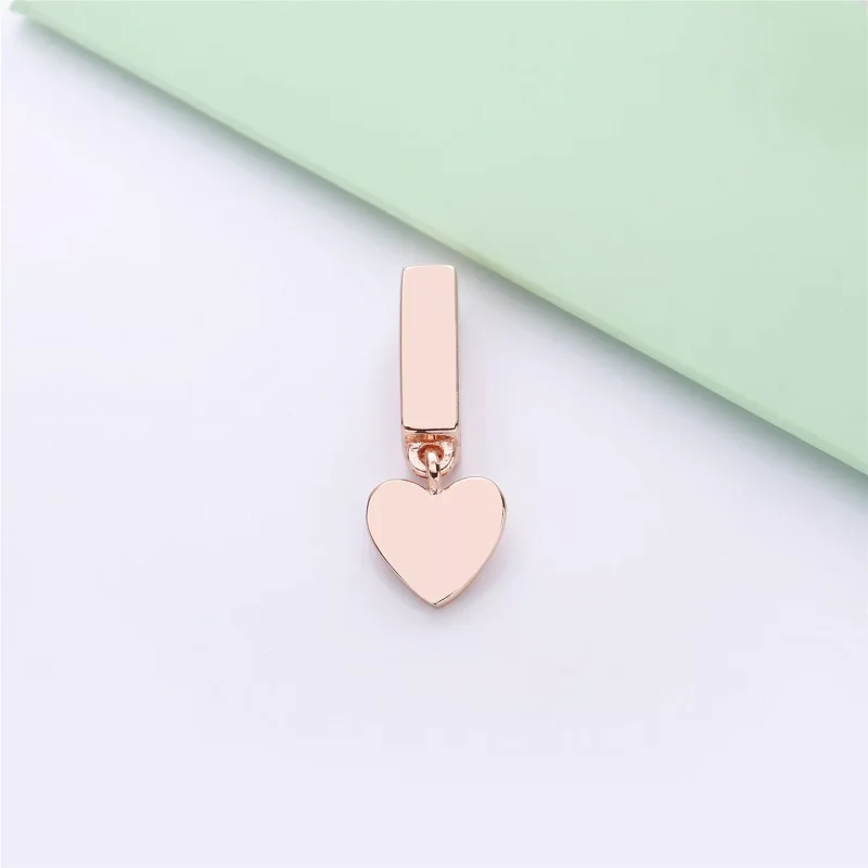 (kuva) PANDORA Reflexions Floating Heart Clip Charm - 787643 - Helat | PANDORA - Näytä 2