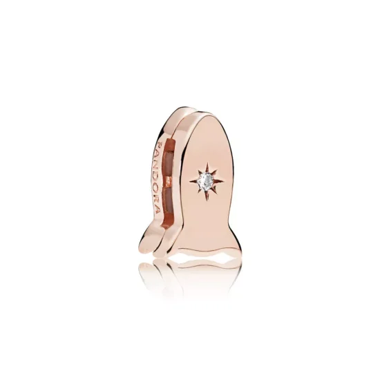 (kuva) PANDORA Reflexions Space Rocket Clip Charm - 787566CZ - Helat | PANDORA