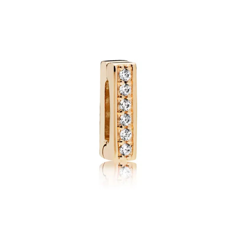 (kuva) PANDORA Reflexions Timeless Sparkle Clip Charm - 767633CZ - Helat | PANDORA