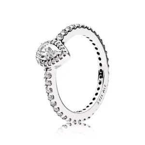 (kuva) Radiant Teardrop Ring - 196254CZ - Sormukset | PANDORA