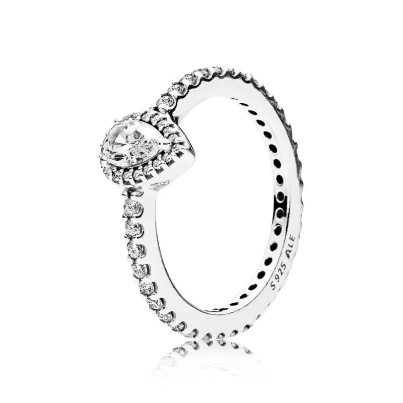 (kuva) Radiant Teardrop Ring - 196254CZ - Sormukset | PANDORA