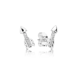 (kuva) Sparkling Arrows Nappikorvakorut - 297828CZ - Korvakorut | PANDORA