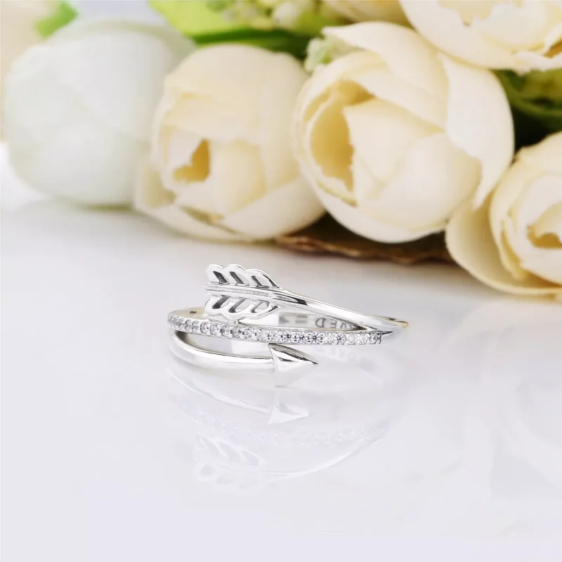 (kuva) Sparkling Arrows Ring - 197830CZ - Sormukset | PANDORA - Näytä 3