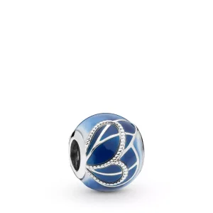 (kuva) Blue Butterfly Wing Charm - 797886ENMX - Helat | PANDORA