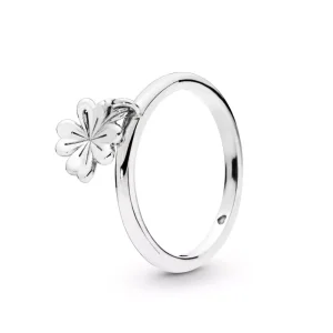 (kuva) Dangling Clover Ring - 197938 - Sormukset | PANDORA