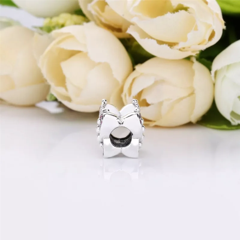 (kuva) Dazzling Pink Butterfly Charm - 797882NCCMX - Helat | PANDORA - Näytä 4