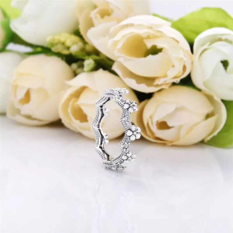 (kuva) Flower Crown Ring - 197924CZ - Sormukset | PANDORA - Näytä 2