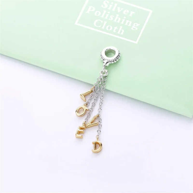 (kuva) Love Script Pendant Charm - 767831 - Helat | PANDORA - Näytä 2