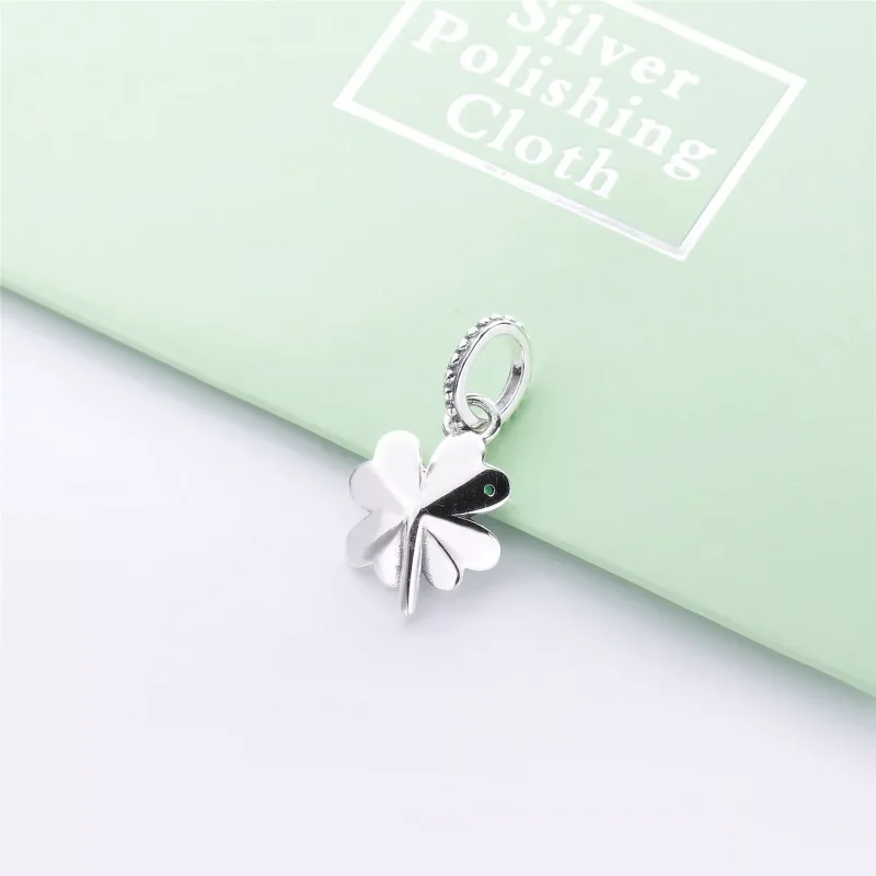 (kuva) Lucky Four-Leaf Clover Pendant - 397965NAG - Kaulakorut ja riipukset | PANDORA - Näytä 4