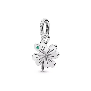 (kuva) Lucky Four-Leaf Clover Pendant - 397965NAG - Kaulakorut ja riipukset | PANDORA
