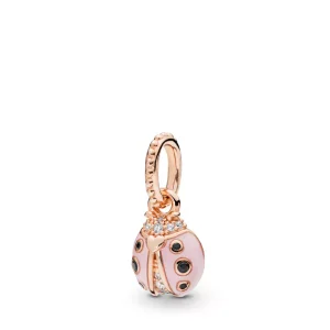 (kuva) Lucky Pink Ladybird Pendant - 387909EN160 - Kaulakorut ja riipukset | PANDORA
