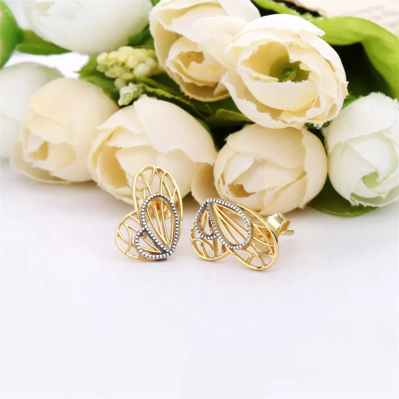 (kuva) Openwork Butterflies Nappikorvakorut - 267955 - Korvakorut | PANDORA - Näytä 3
