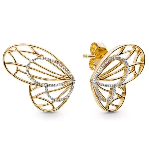 (kuva) Openwork Butterflies Nappikorvakorut - 267955 - Korvakorut | PANDORA