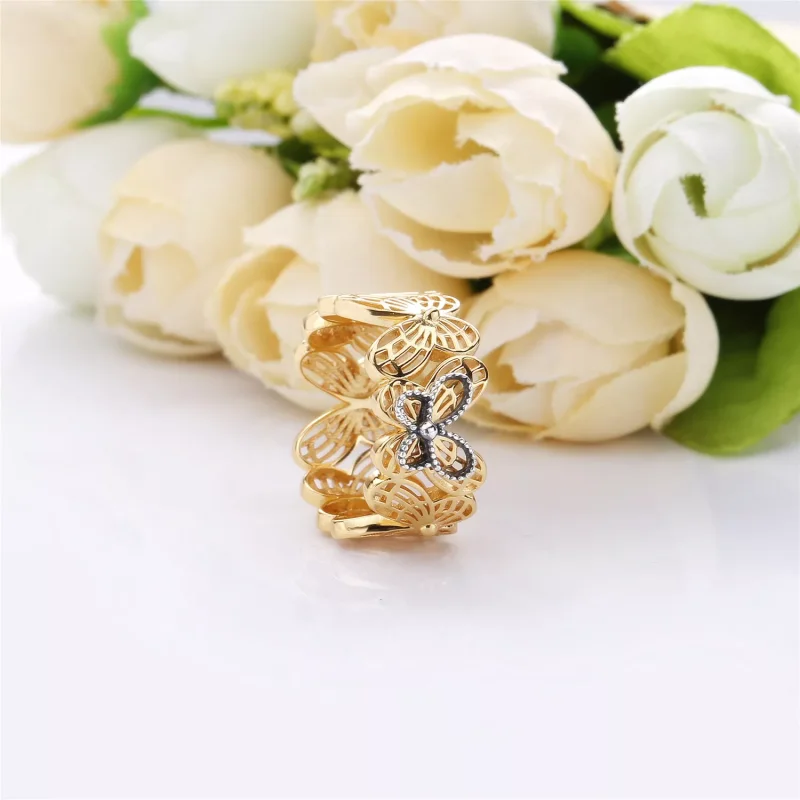 (kuva) Openwork Butterflies Ring - 167947 - Sormukset | PANDORA - Näytä 2