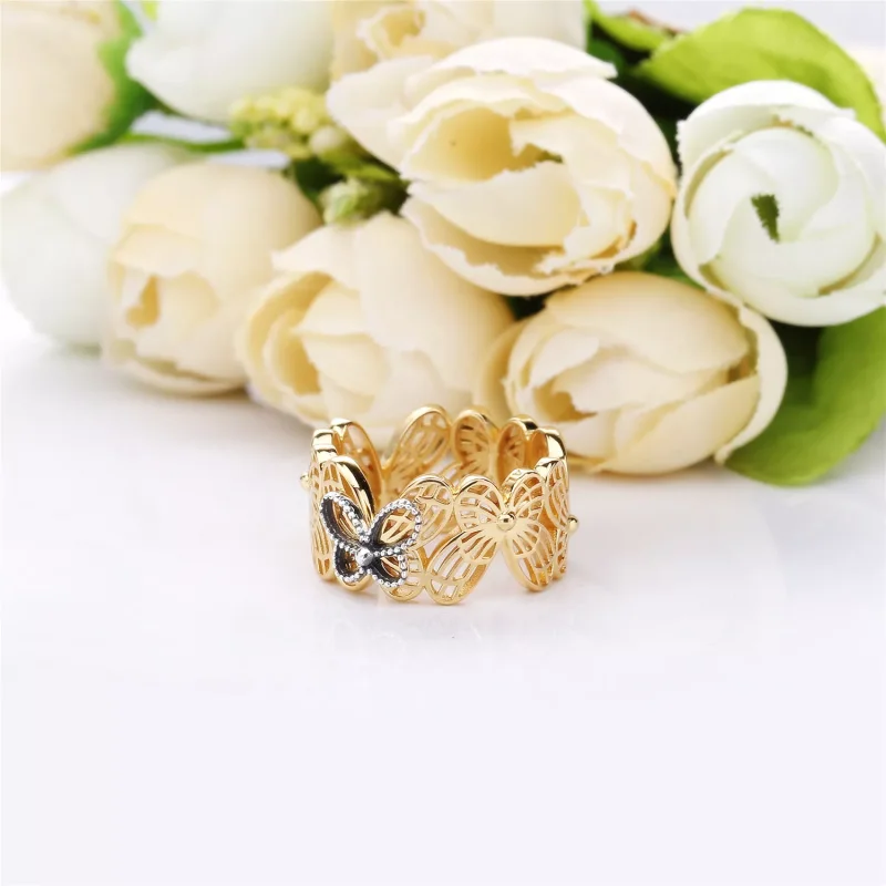 (kuva) Openwork Butterflies Ring - 167947 - Sormukset | PANDORA - Näytä 4