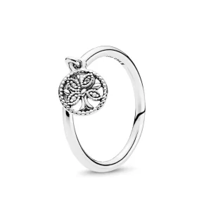 (kuva) PANDORA Tree of Life Ring - 197782CZ - Sormukset | PANDORA