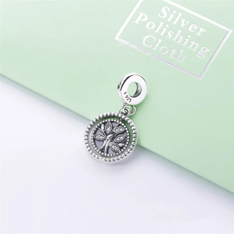 (kuva) Spinning PANDORA Tree of Life Pendant Charm - 797786CZ - Helat | PANDORA - Näytä 2