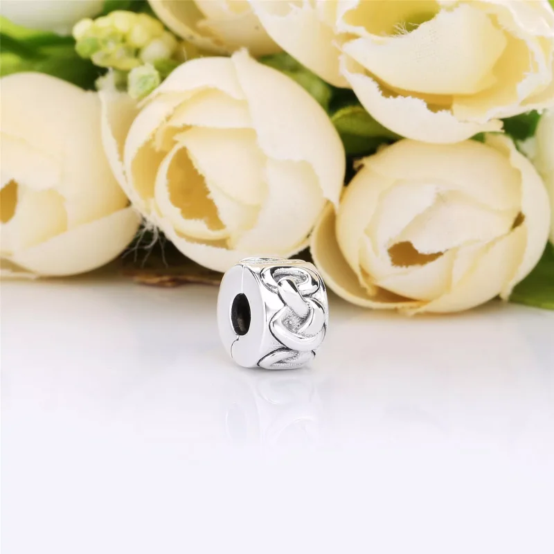 (kuva) Pandora Knotted Hearts lukkopala 798035 - Näytä 2