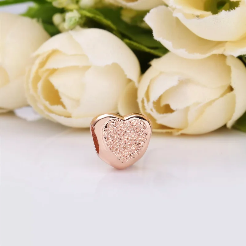 (kuva) PANDORA Rose hela - Matte Brilliance Heart - Näytä 2