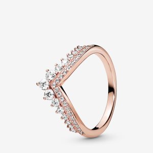 (kuva) PANDORA Princess Wishbone Ring - 187736CZ