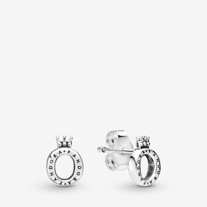 (kuva) PANDORA Kiillotettu Crown O -korvakorut - 298295