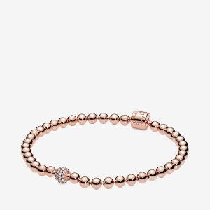 (kuva) PANDORA Helmet ja Pavé Ranneke - 588342CZ