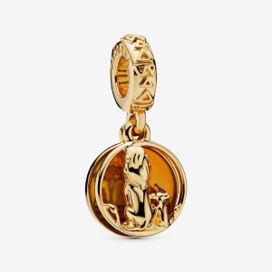 (kuva) Disney Simba ja Mufasa Auringonlasku PANDORA Ripustuskoru - 768639C01