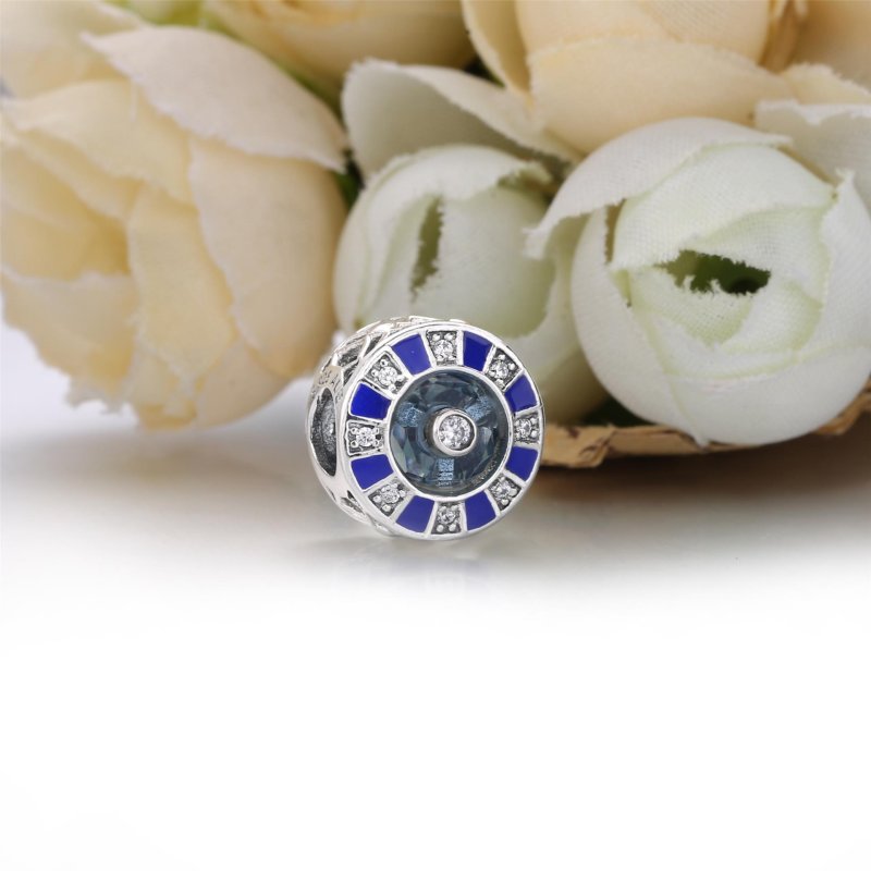 (kuva) PANDORA Blue Mosaic Charm 798031EN195 - Näytä 2