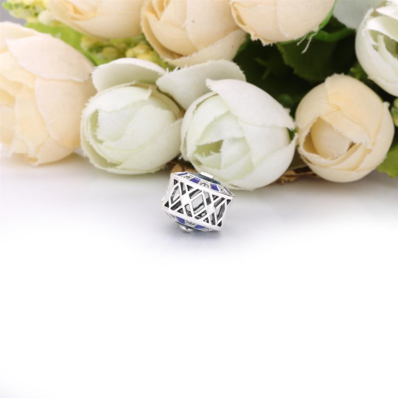 (kuva) PANDORA Blue Mosaic Charm 798031EN195 - Näytä 3