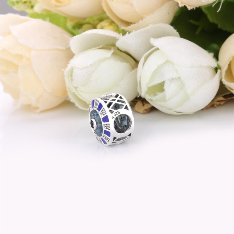 (kuva) PANDORA Blue Mosaic Charm 798031EN195 - Näytä 4