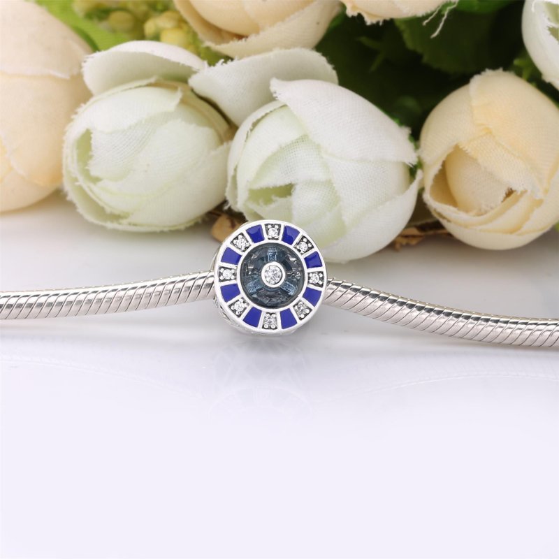 (kuva) PANDORA Blue Mosaic Charm 798031EN195 - Näytä 5