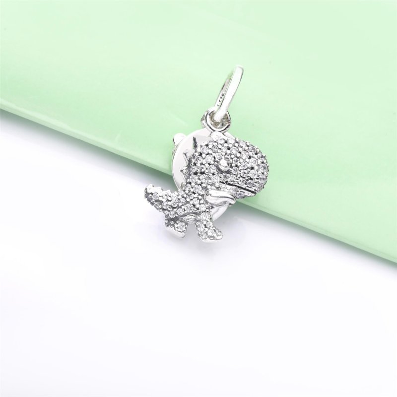 (kuva) Pavé Dinosaur Dangle Charm - 798186CZ - Näytä 4