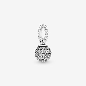 (kuva) PANDORA Pavé-pallokorvake - 398690C01