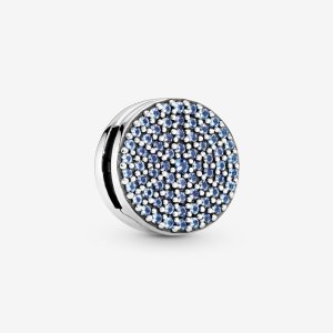 (kuva) PANDORA Pavé Lumihiutale Klipsi Helmi - 797583C01