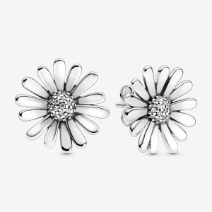 (kuva) PANDORA Pavé Daisy Flower -korvakorut - 298812C01